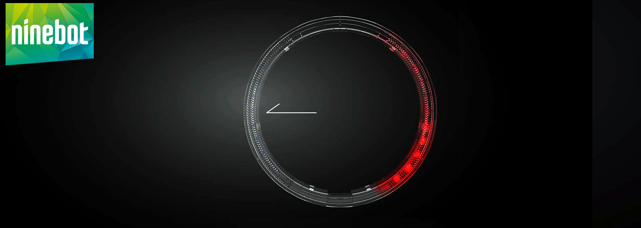 Ninebot One'safety features include an intelligent triple alarm system